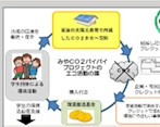栃木県、宇都宮市「みやCO2バイバイプロジェクト」